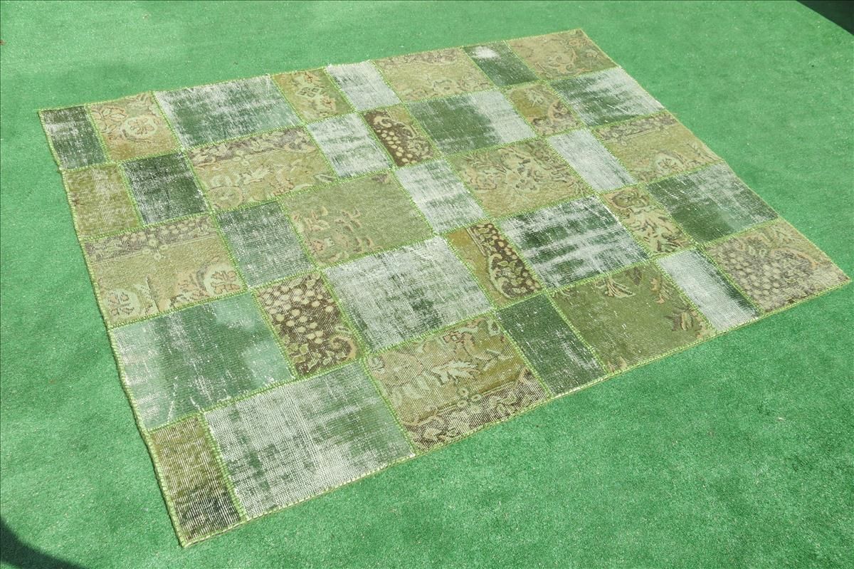 Moderner Teppich Patchwork Modern