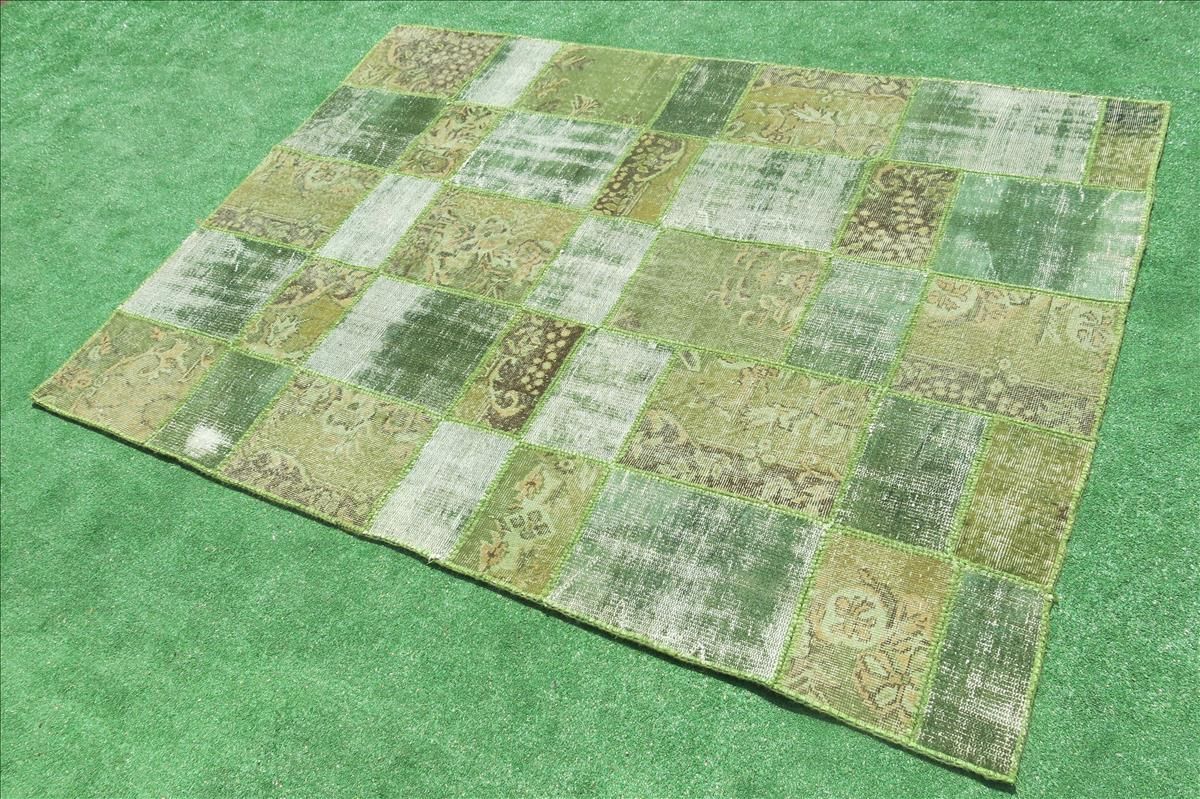 Moderner Teppich Patchwork Modern