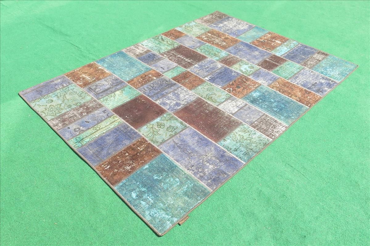Moderner Teppich Patchwork Super