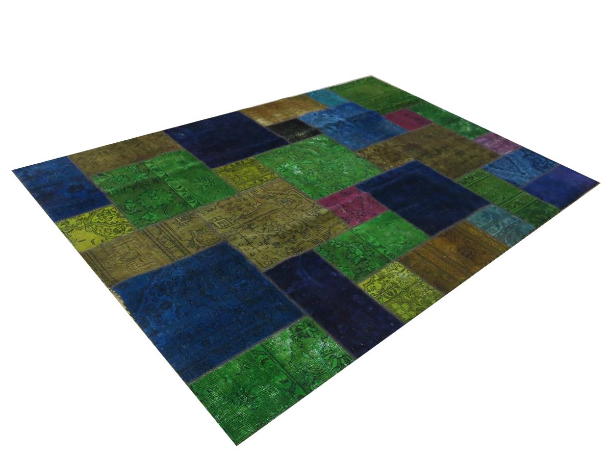 Moderner Teppich Patchwork Modern