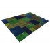 Moderner Teppich Patchwork Modern