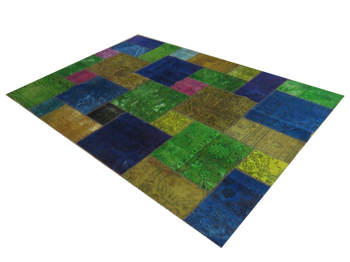 Moderner Teppich Patchwork Modern