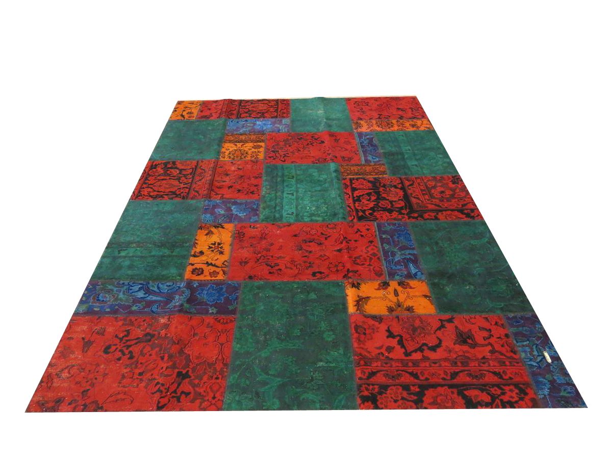 Moderner Teppich Patchwork Modern