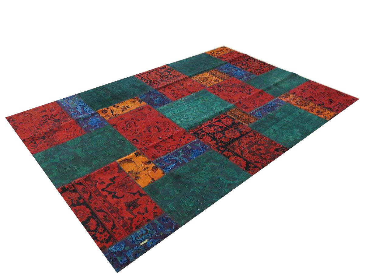 Moderner Teppich Patchwork Modern