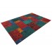 Moderner Teppich Patchwork Modern