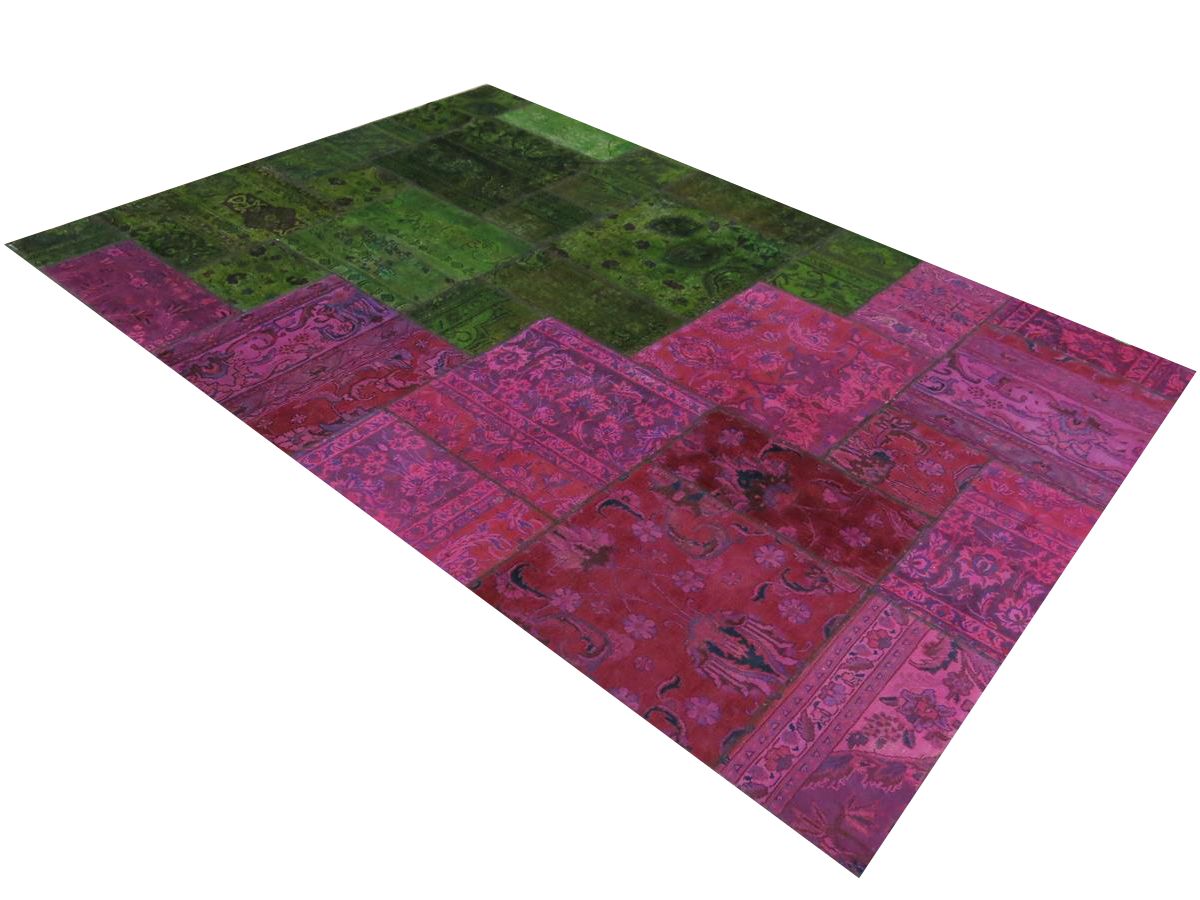 Moderner Teppich Patchwork Modern