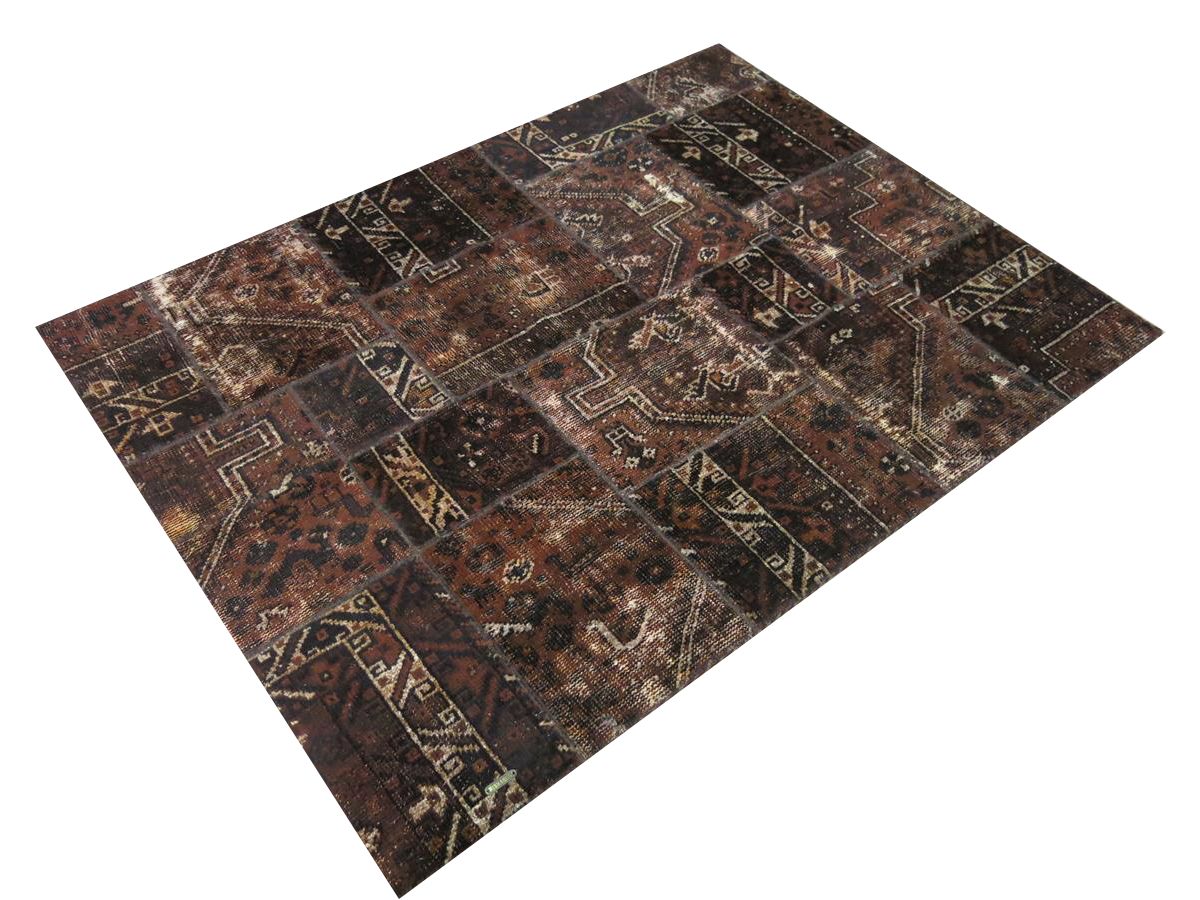 Moderner Teppich Patchwork Modern