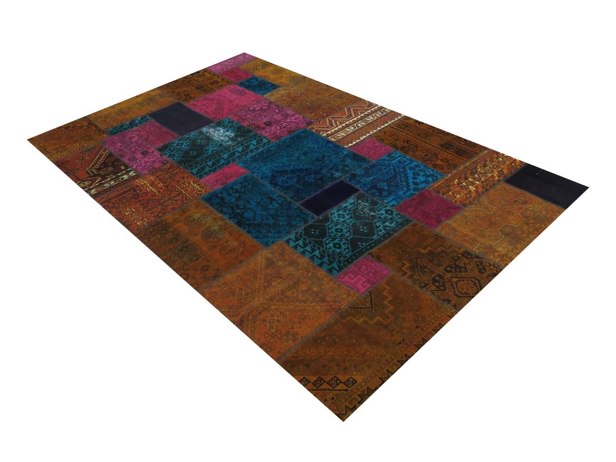 Moderner Teppich Patchwork Modern