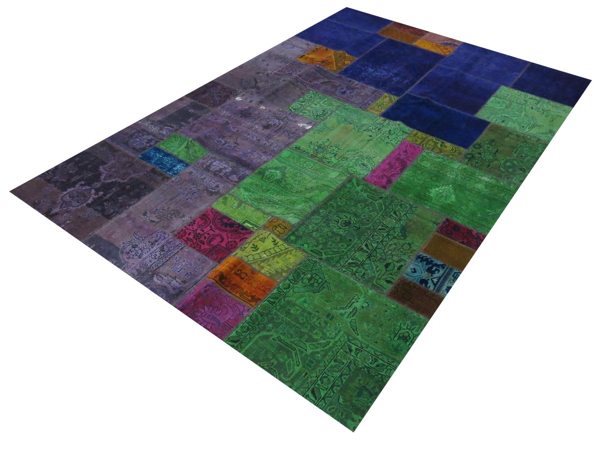 Moderner Teppich Patchwork Modern