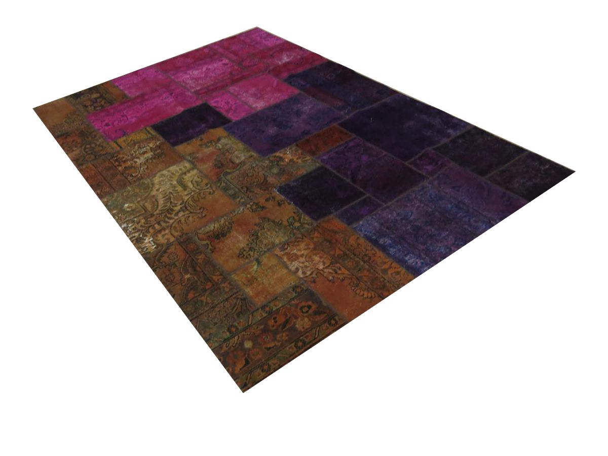 Moderner Teppich Patchwork Modern