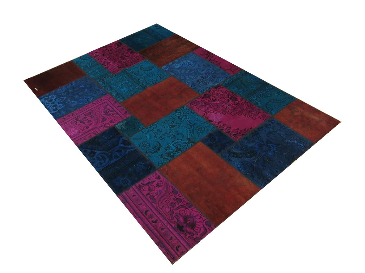 Moderner Teppich Patchwork Modern