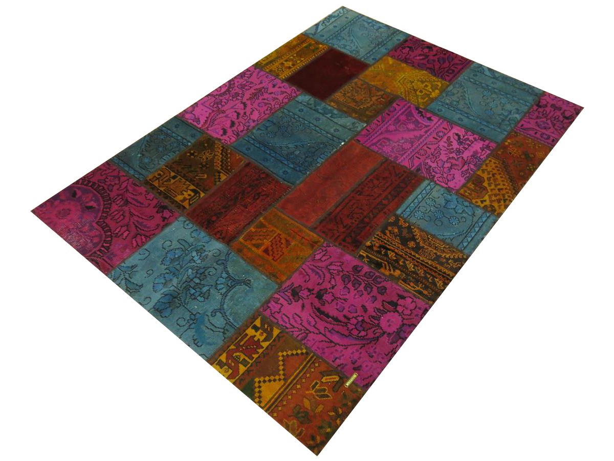 Moderner Teppich Patchwork Modern