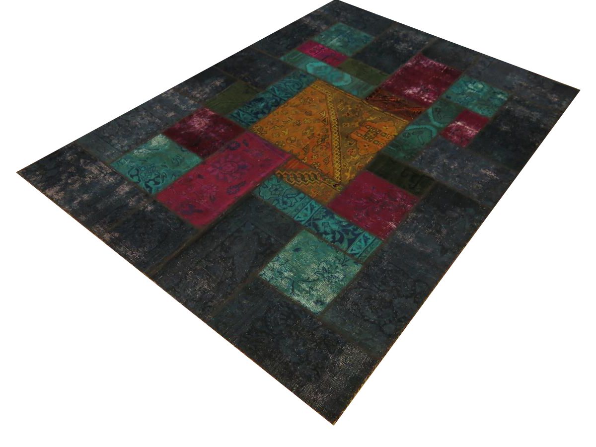 Moderner Teppich Patchwork Modern