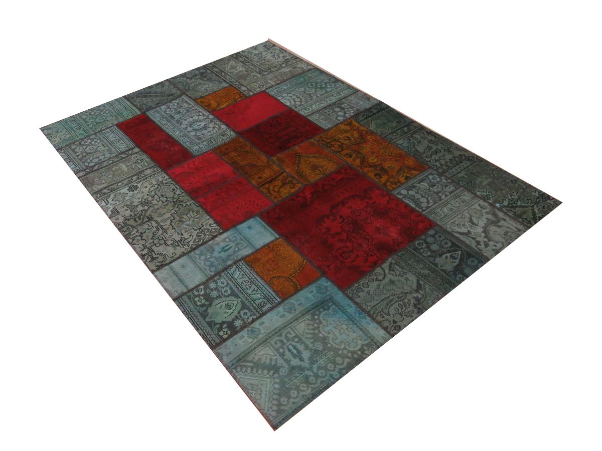 Moderner Teppich Patchwork Modern