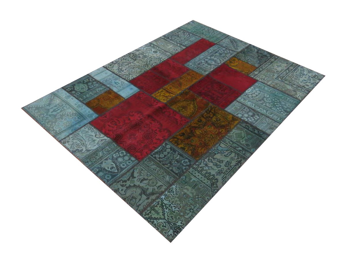 Moderner Teppich Patchwork Modern