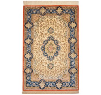 Oriental rug Ghom Silk Royal