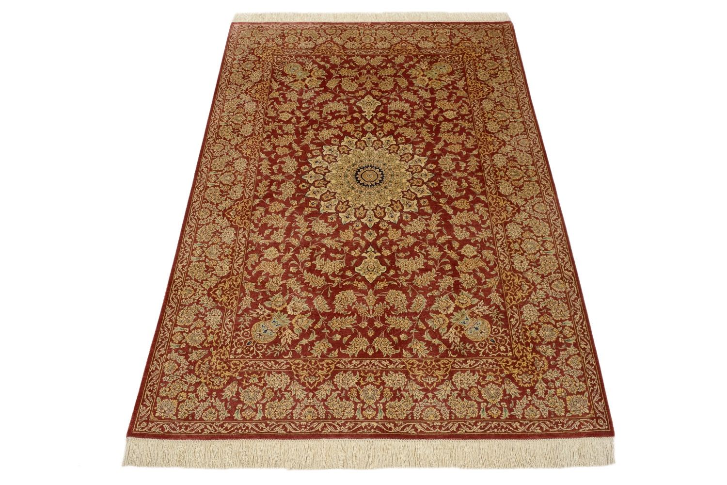 Oriental rug Ghom Silk Royal