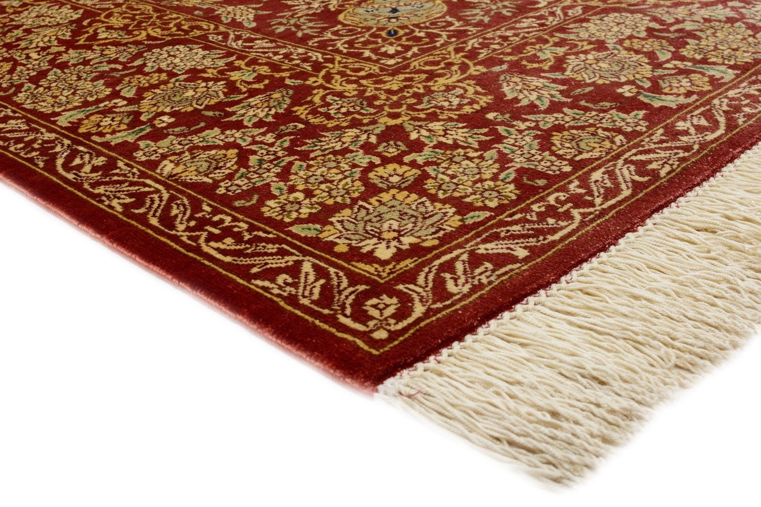 Oriental rug Ghom Silk Royal
