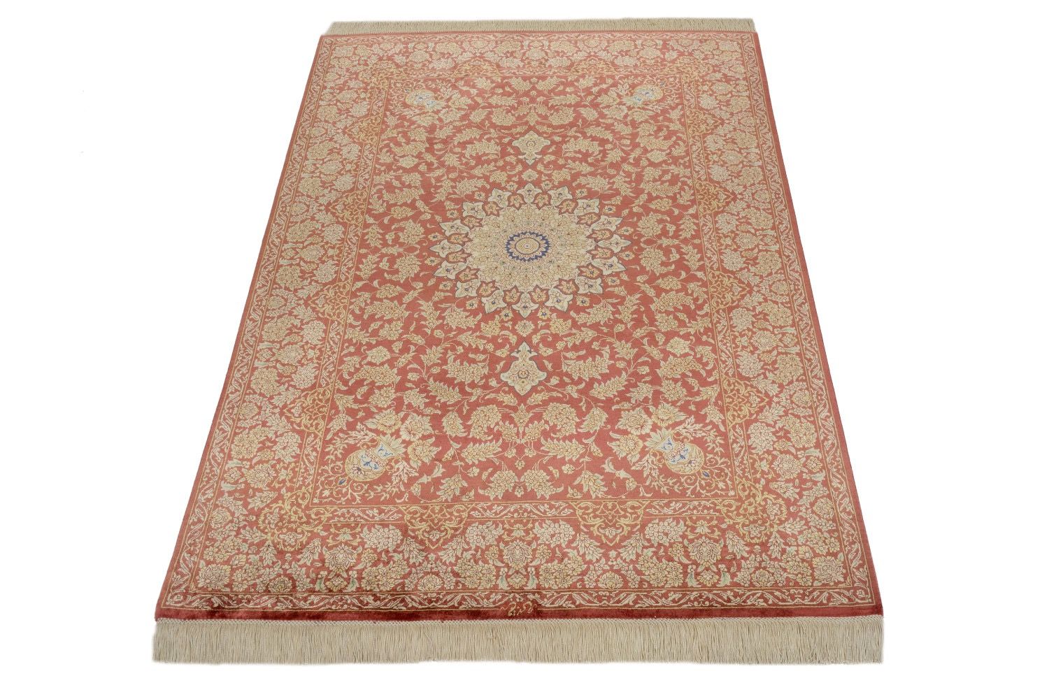 Oriental rug Ghom Silk Royal