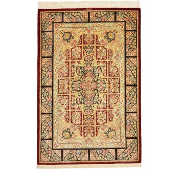 Oriental rug Ghom Silk Royal