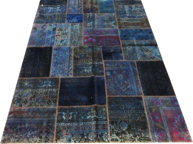 Moderner Teppich Patchwork Modern