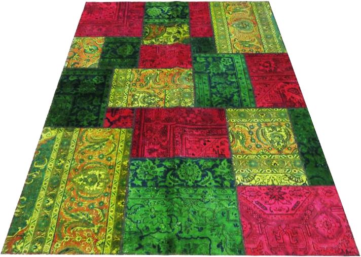 Moderner Teppich Patchwork Modern