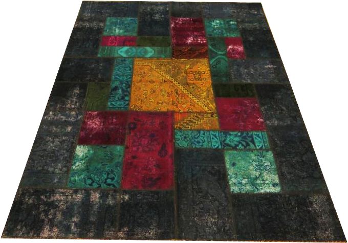 Moderner Teppich Patchwork Modern