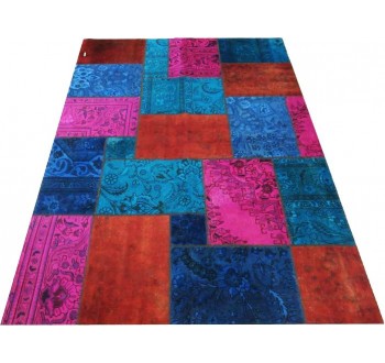 Moderner Teppich Patchwork Modern