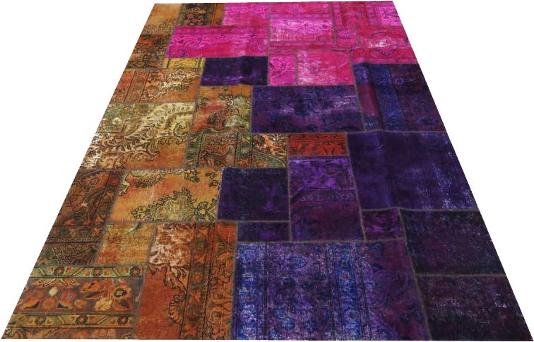 Moderner Teppich Patchwork Modern
