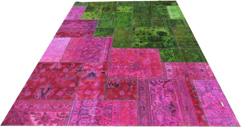Moderner Teppich Patchwork Modern