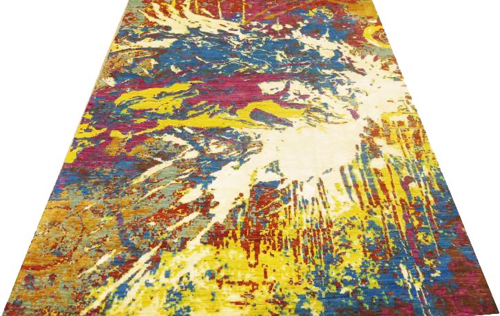 Modern rug Amazon Royal