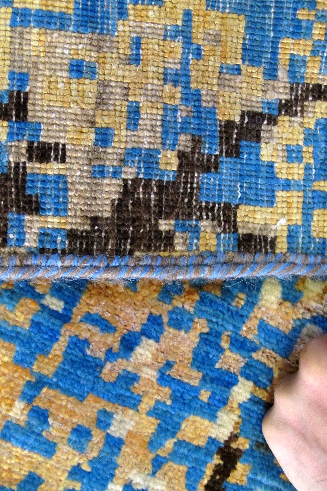 Moderner Teppich Ikat Premium