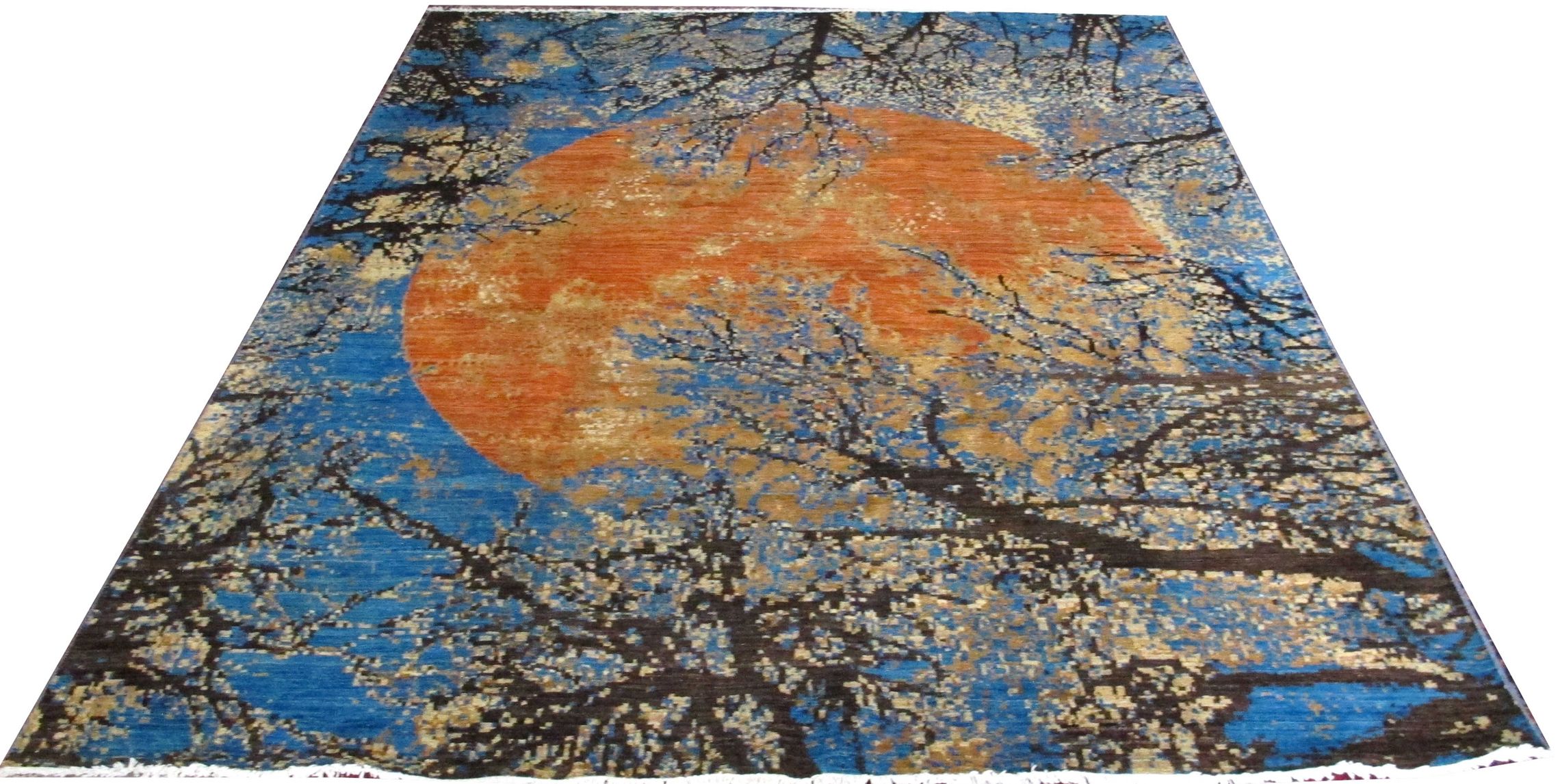 Moderner Teppich Ikat Premium
