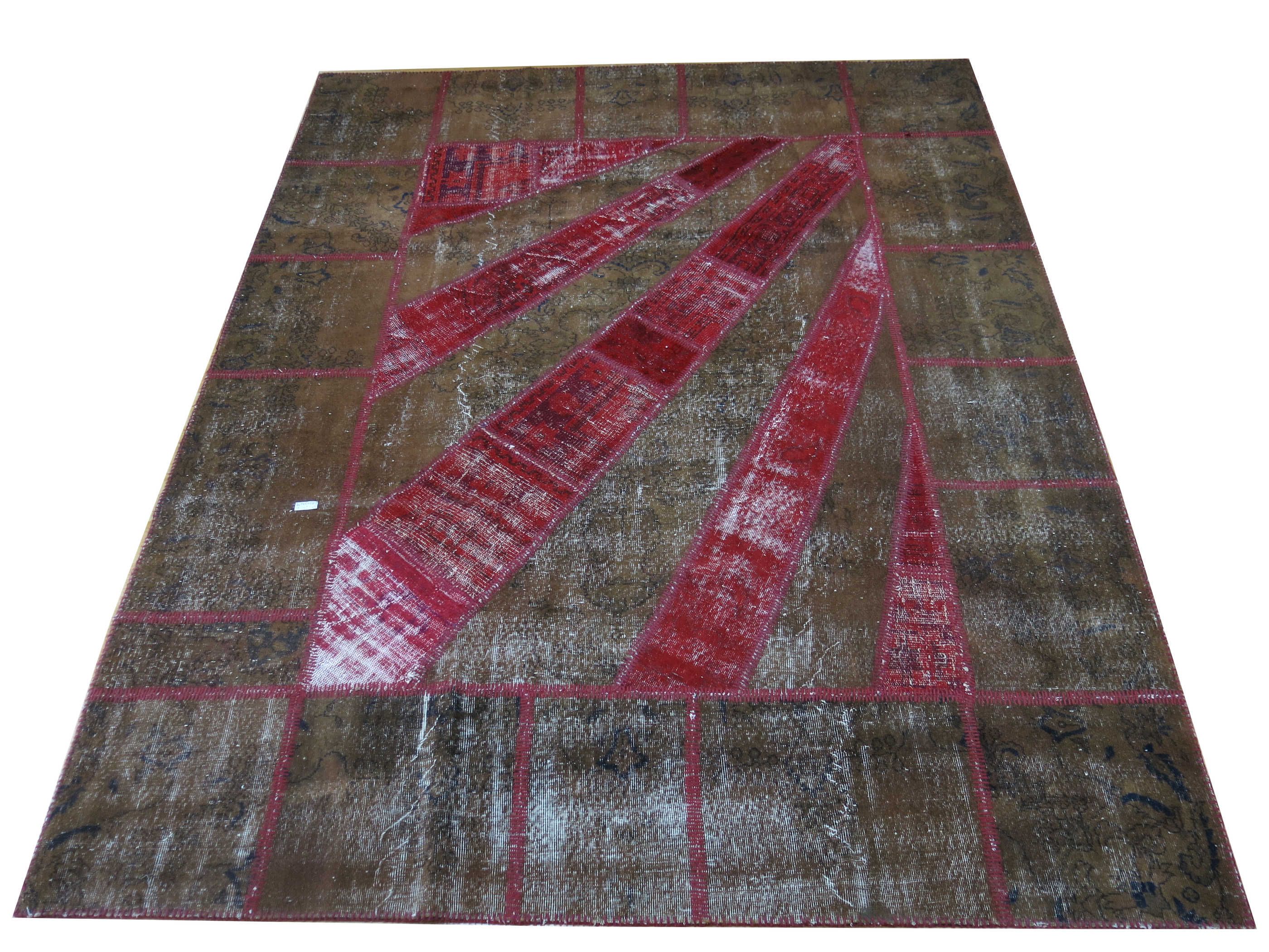 Moderner Teppich Patchwork Modern