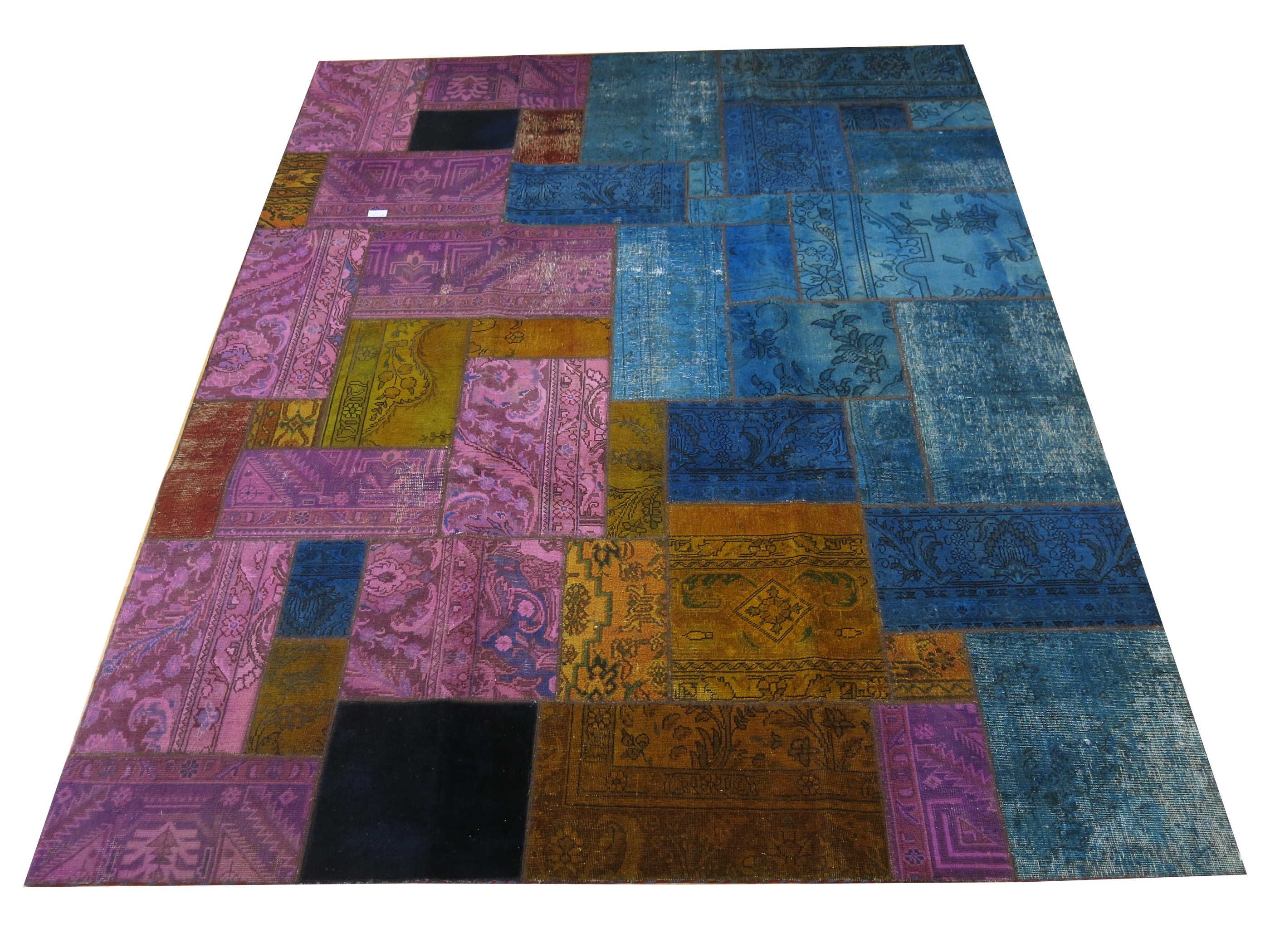 Perserteppich Patchwork Modern