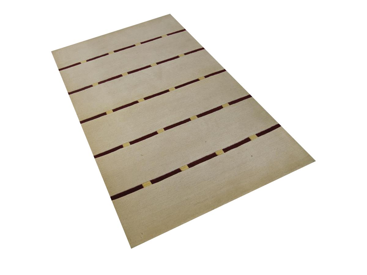 Moderner Teppich Original Nepal Natural