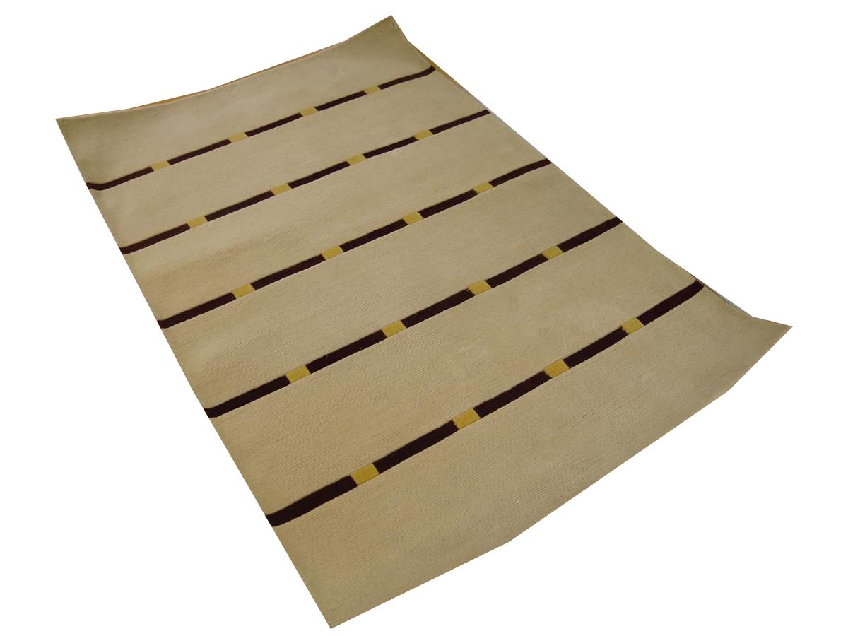 Moderner Teppich Original Nepal Natural