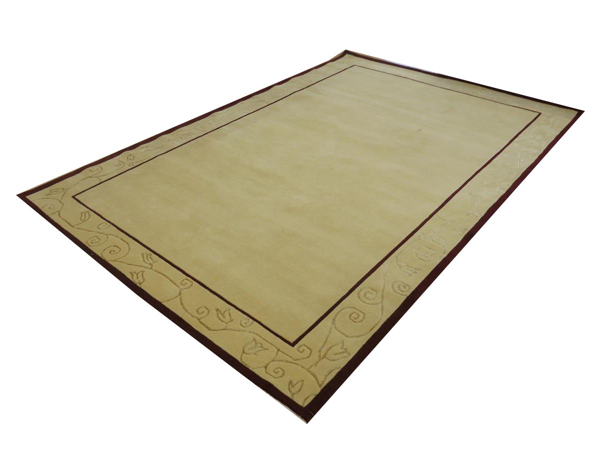Moderner Teppich Original Nepal Natural