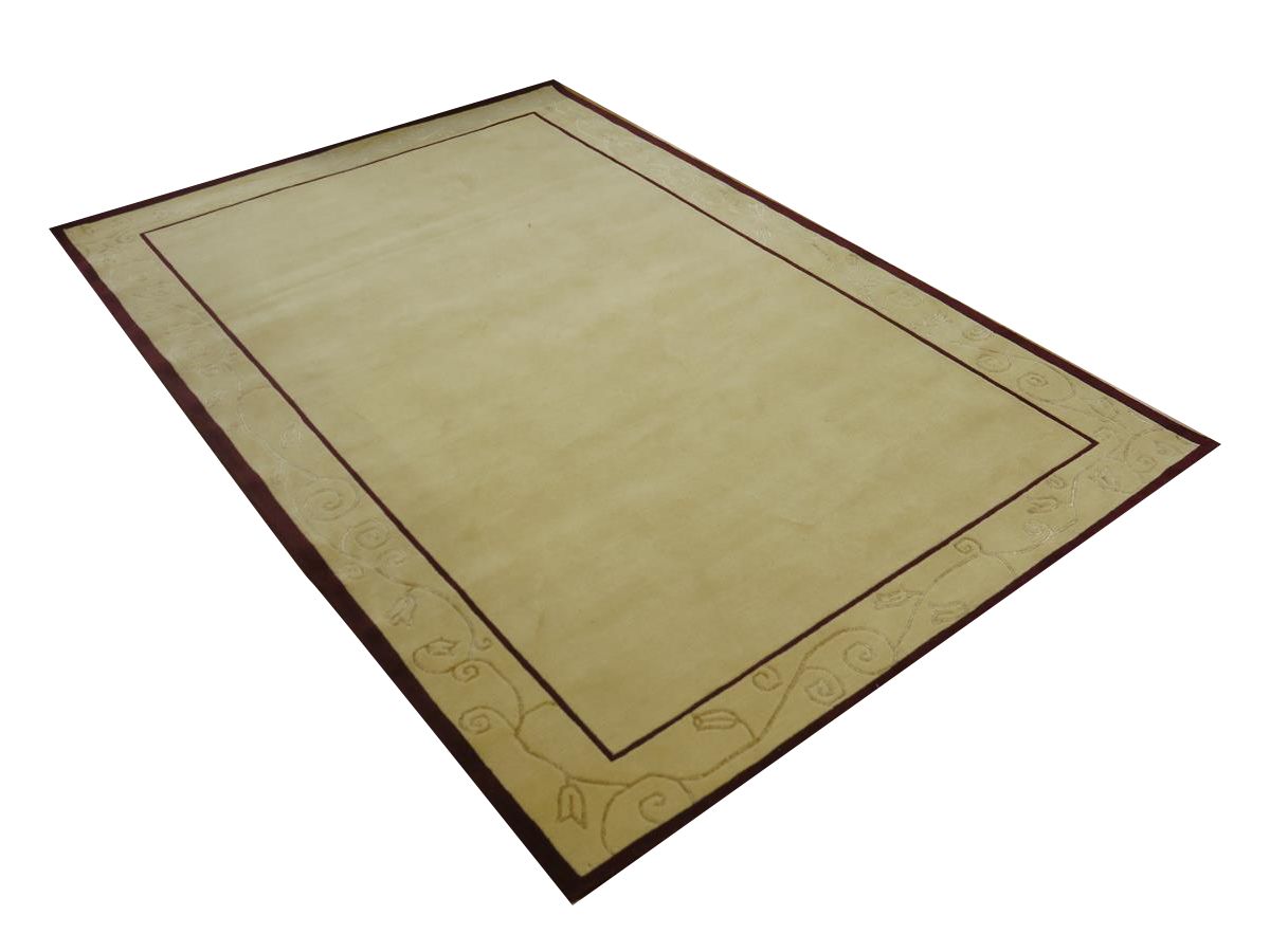 Moderner Teppich Original Nepal Natural