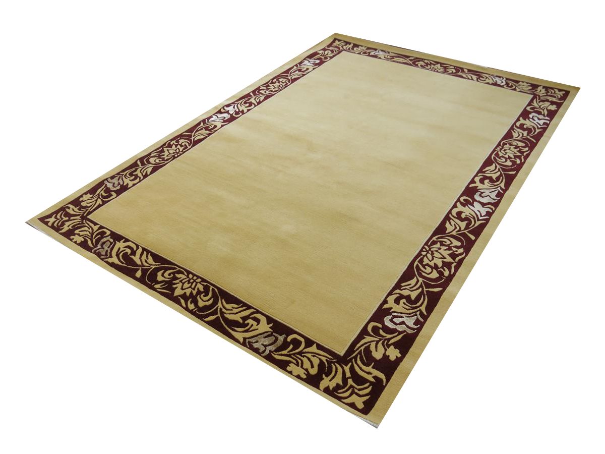 Moderner Teppich Original Nepal Natural