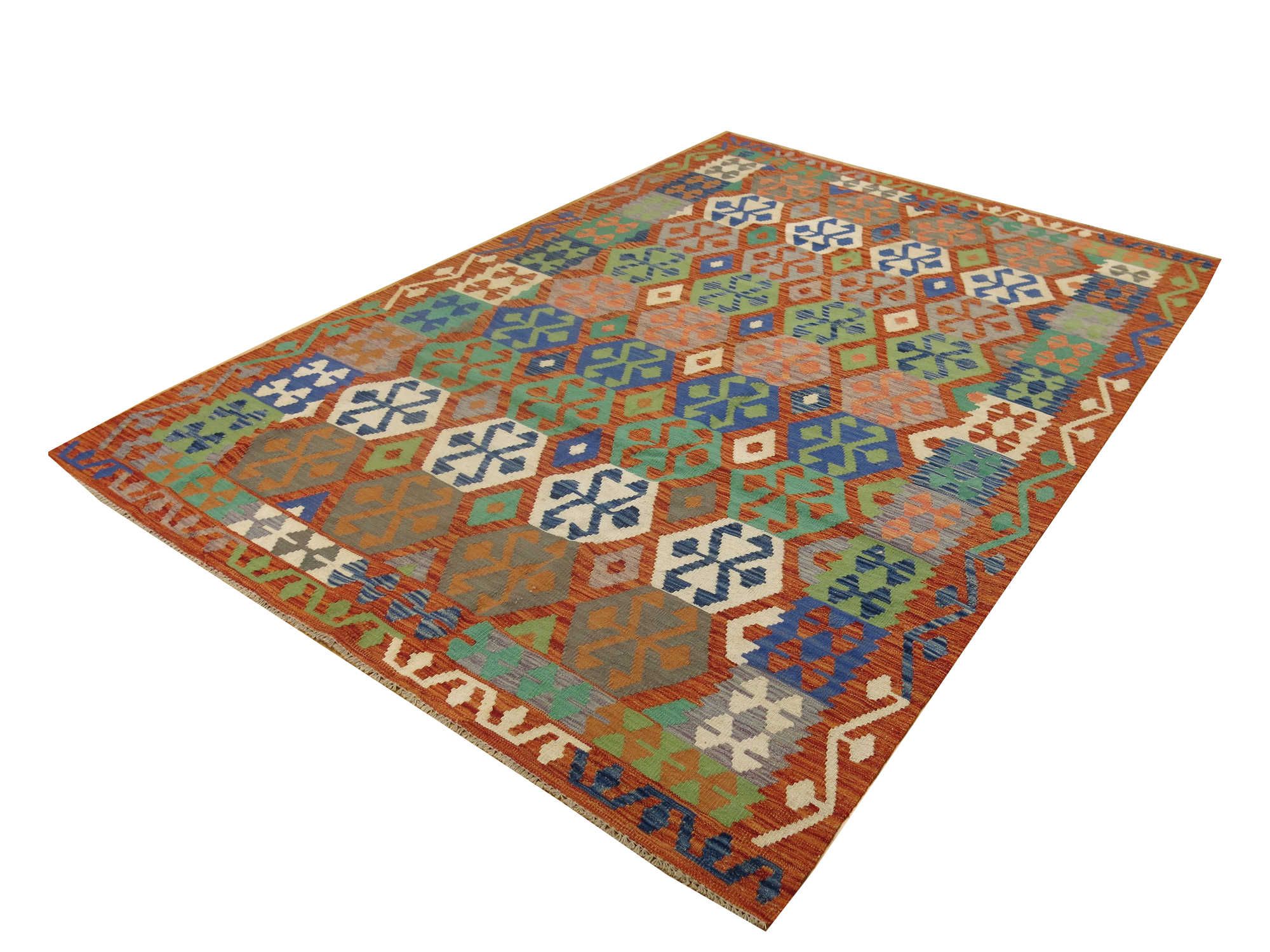 Moderner Teppich Kelim Exclusive