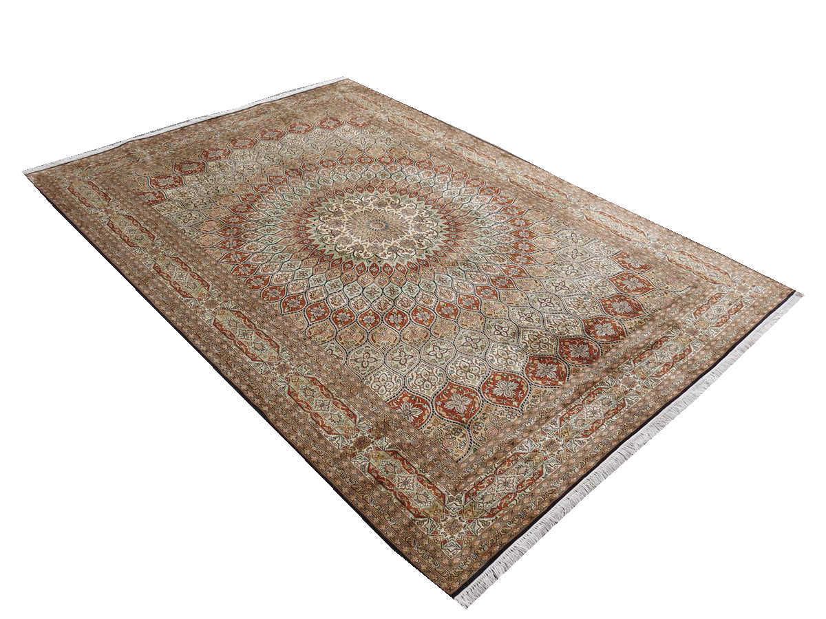 Orientteppich Kashmir Silk Exclusive Gumbad
