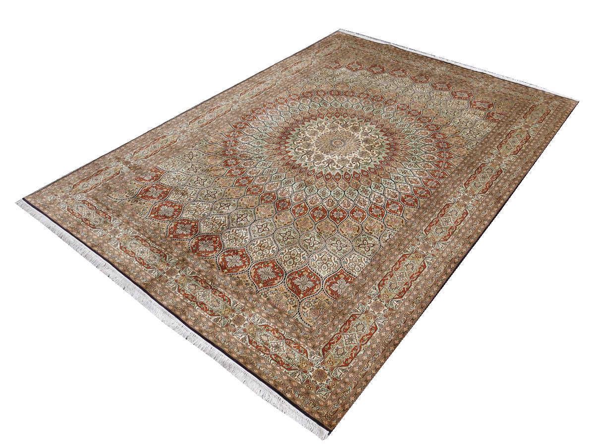 Orientteppich Kashmir Silk Exclusive Gumbad