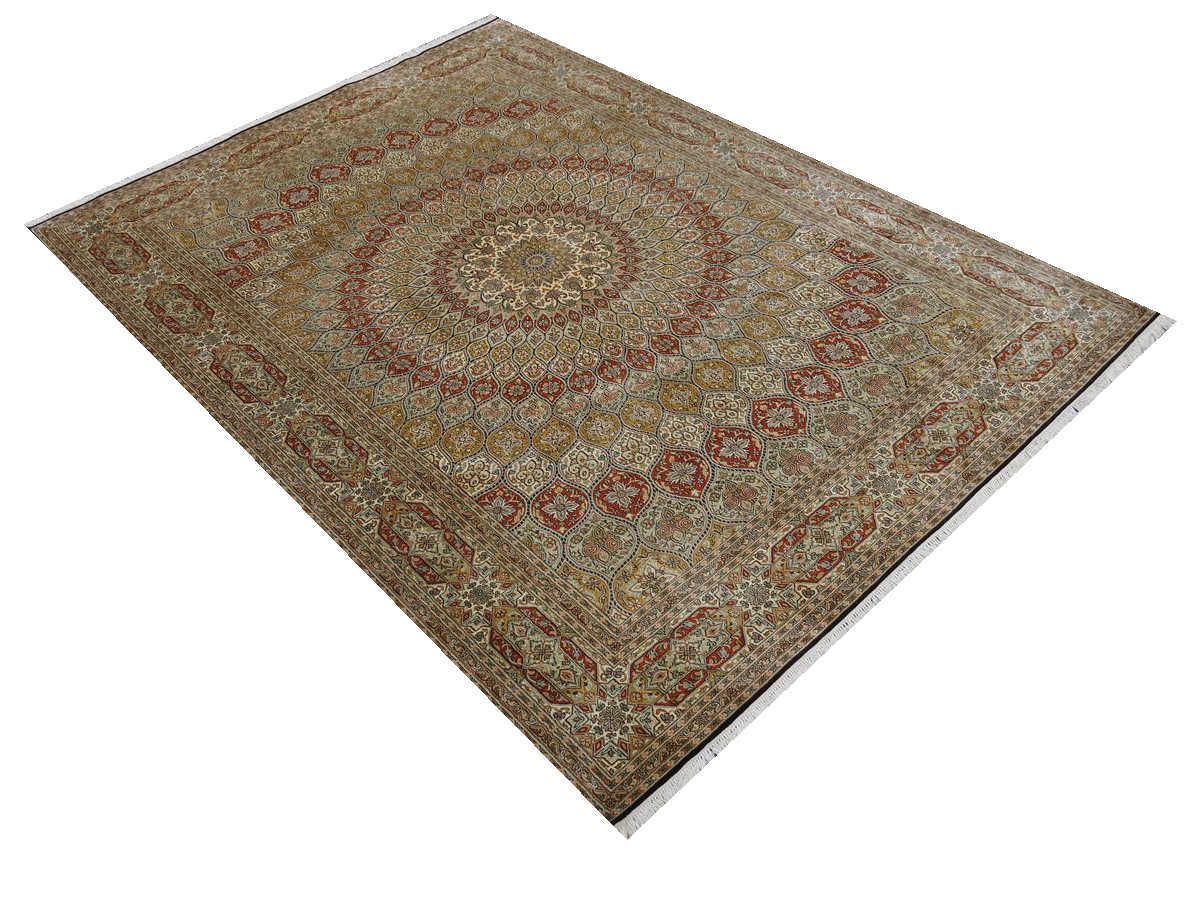 Orientteppich Kashmir Silk Exclusive Gumbad