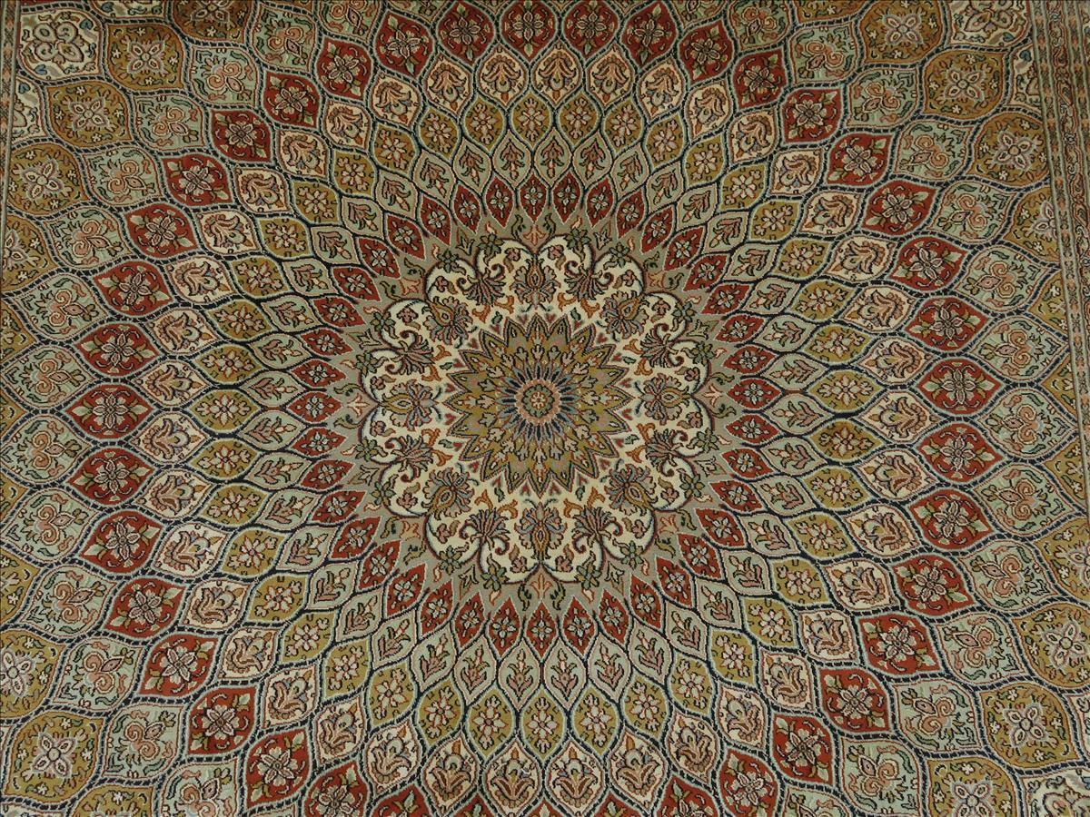 Orientteppich Kashmir Silk Exclusive Gumbad