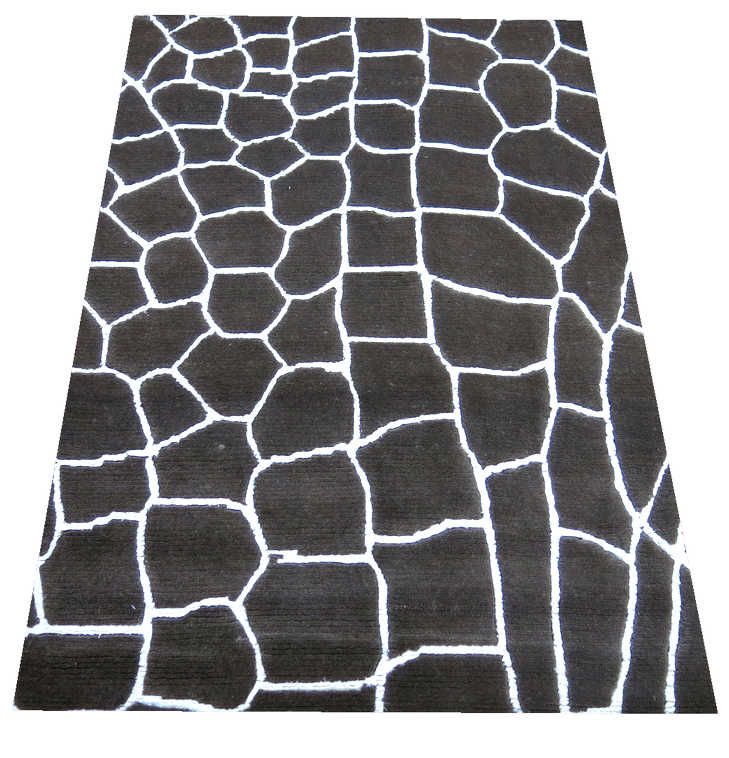 Moderner Teppich Nepal Design