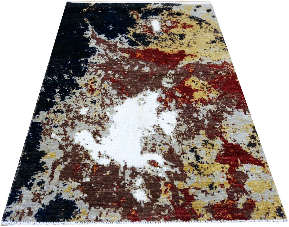 Moderner Teppich Ikat Premium