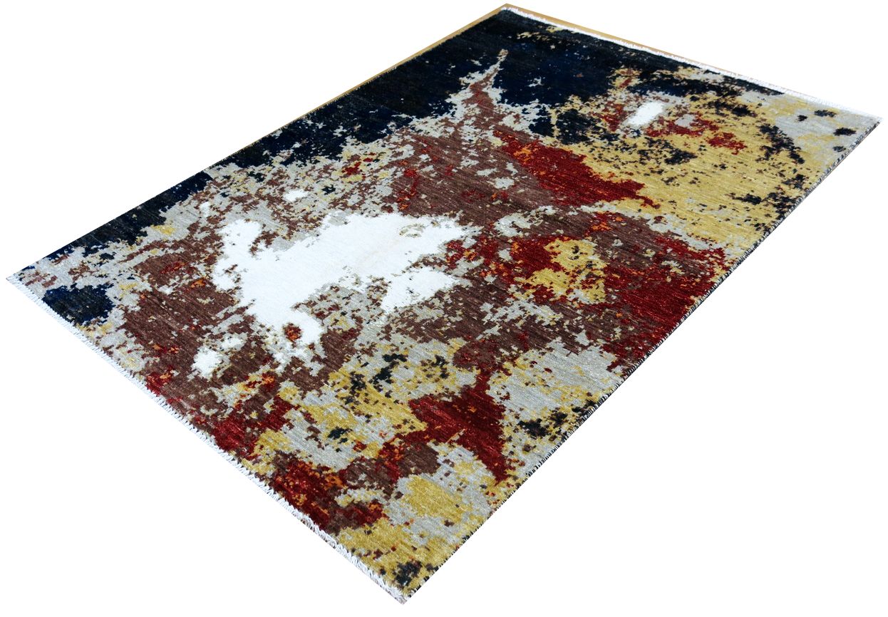 Moderner Teppich Ikat Premium