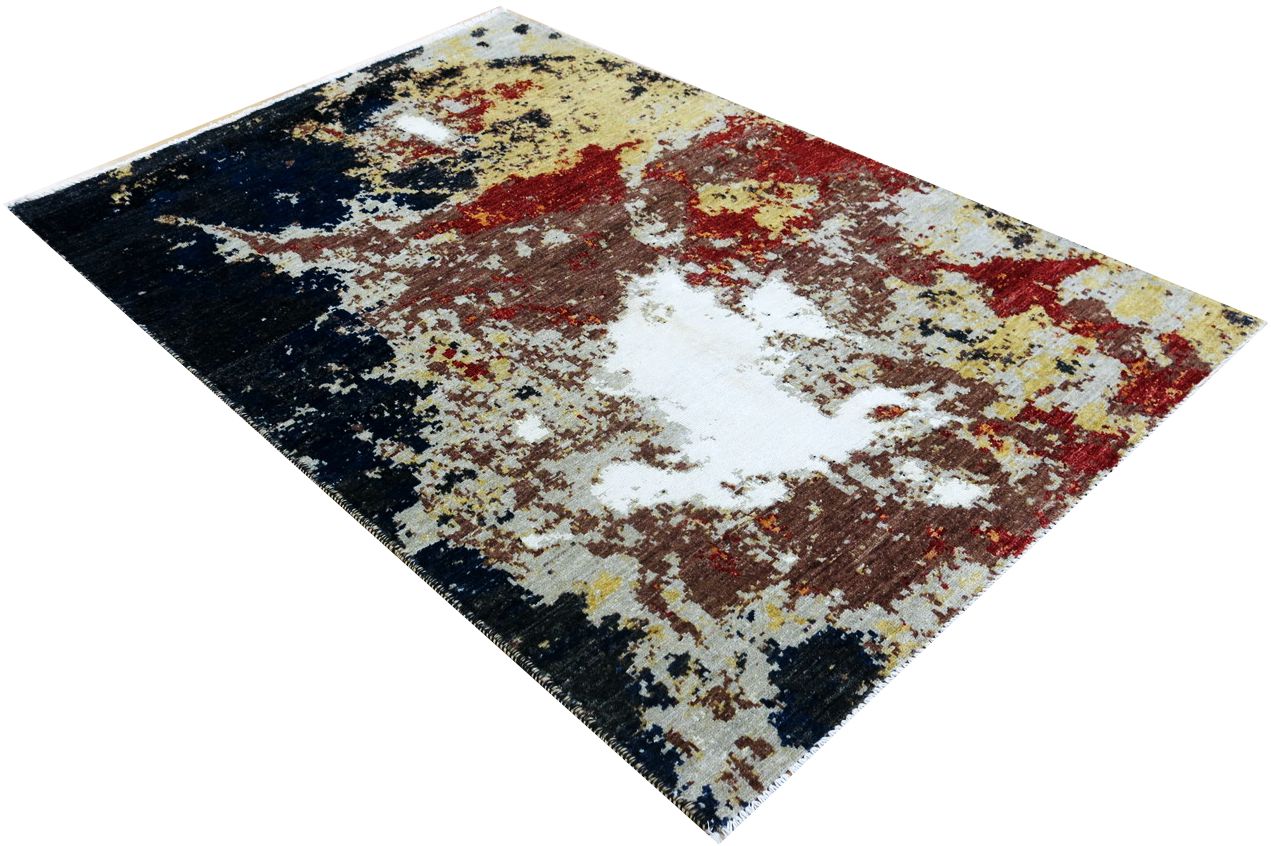 Moderner Teppich Ikat Premium