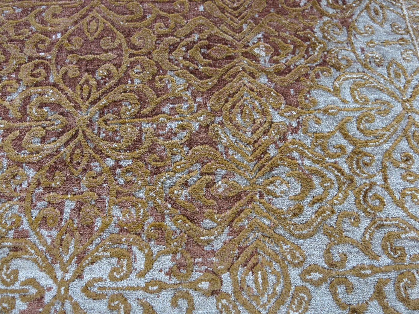 Moderner Teppich Ikat Royal